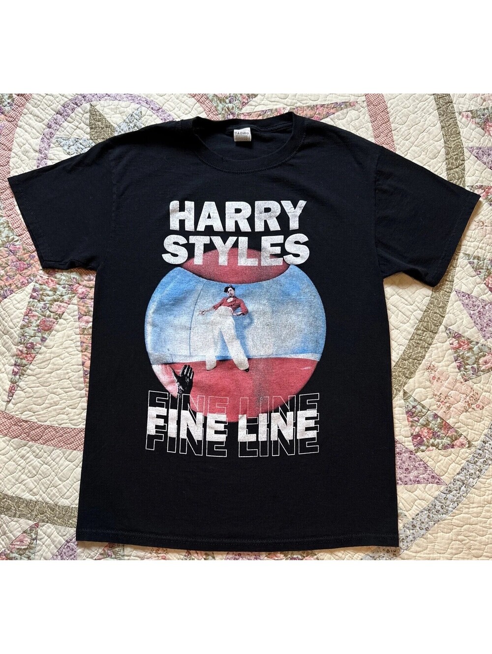 Harry Styles Fine Line Promo Merch 2020 TPWK Black  T-Shirt Size Small
